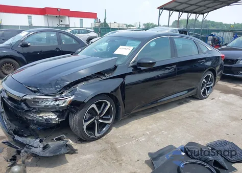 2022 Honda Accord Sport z USA, uszkodzony, nr VIN 1HGCV1F3XNA017879